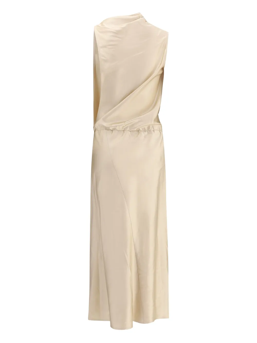 Magda Butrym Midi-jurk met halternek - Beige