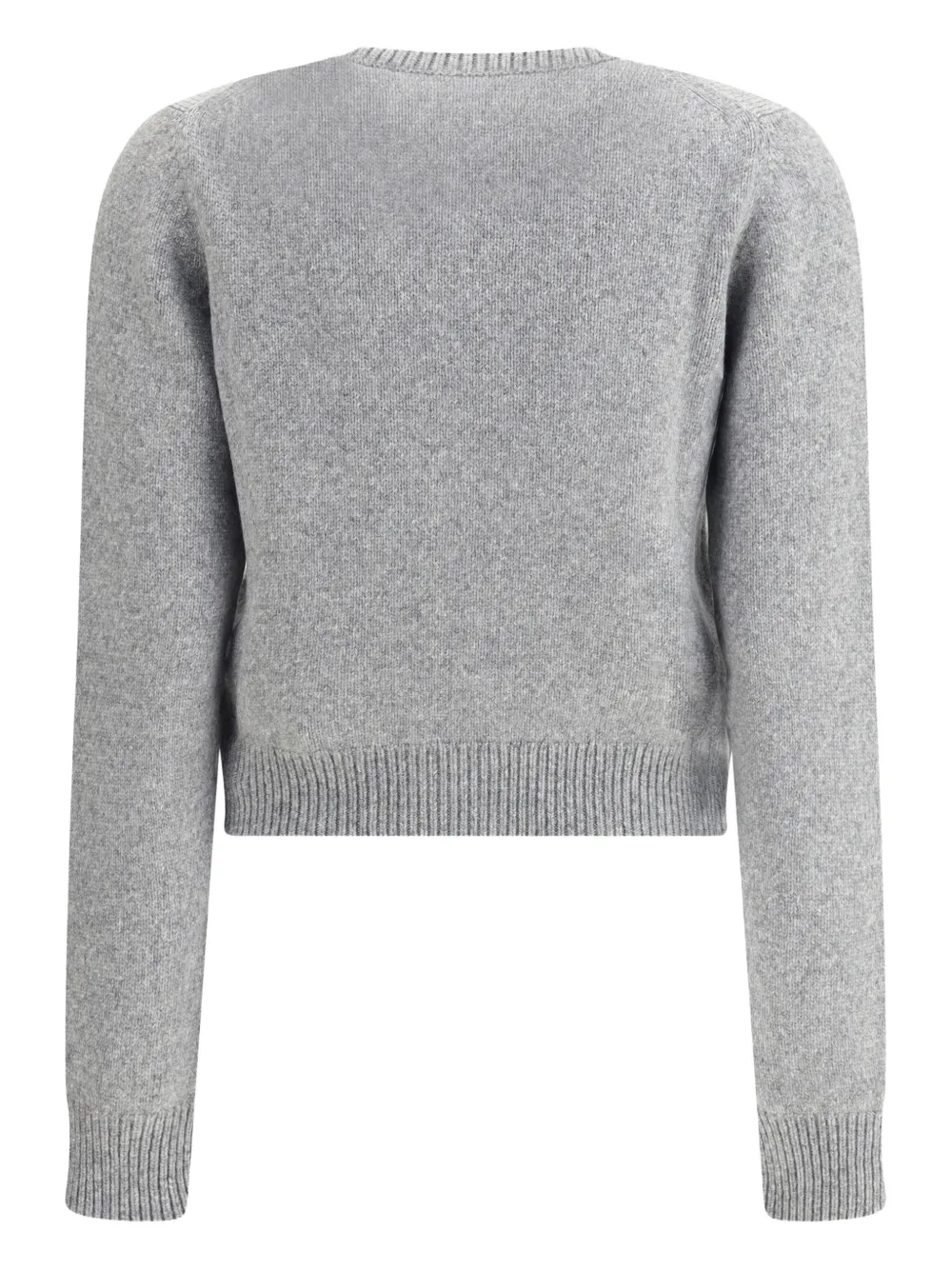 KHAITE Everheart kasjmier vest met knopen Grijs