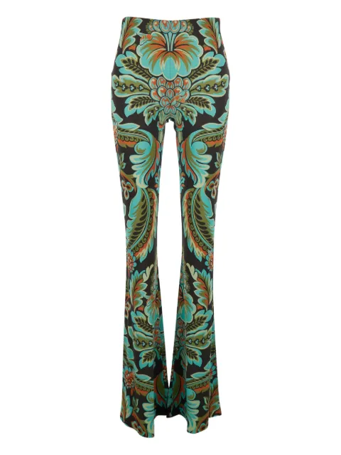 ETRO paisley-print flared trousers