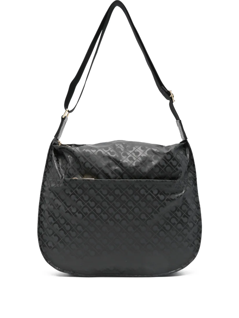 Gherardini monogram-pattern satchel bag | Grey | Image 1