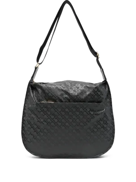 Gherardini monogram-pattern satchel bag
