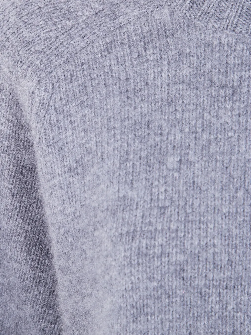 Kujten Turtleneck Raglan-sleeves Sweater In Gray