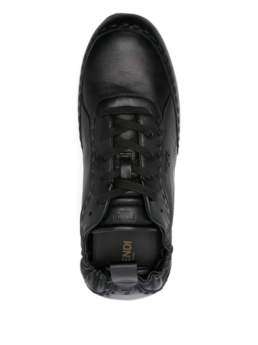 FENDI Fit lace-up sneakers Black
