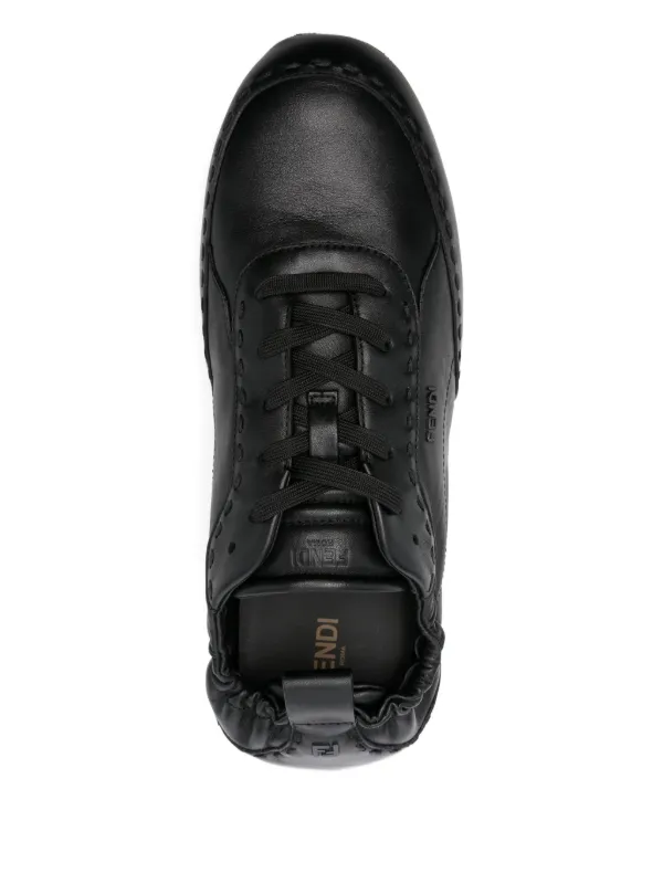 FENDI メッシュフラット FENDI Fit メッシュ スニーカー | ブラック | FARFETCH JP