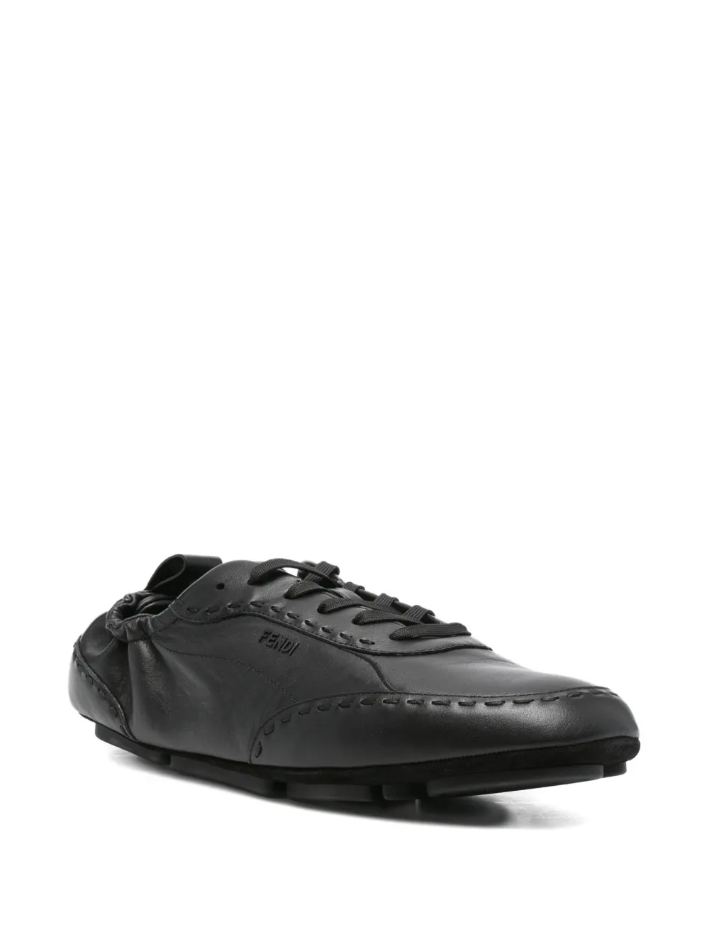 FENDI Fit lace-up sneakers Black