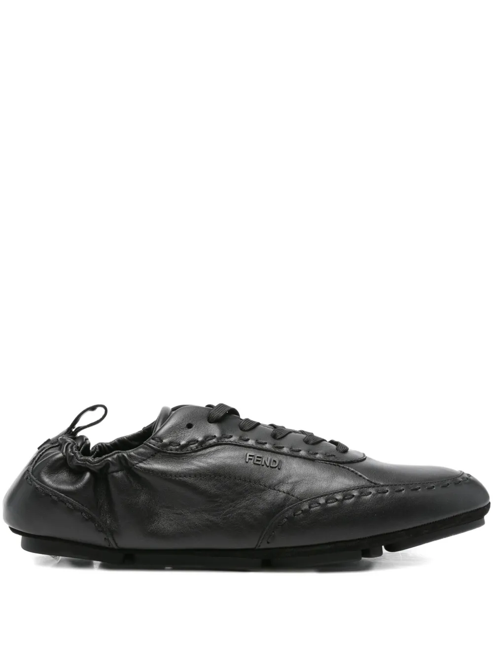 FENDI Fit lace-up sneakers Black