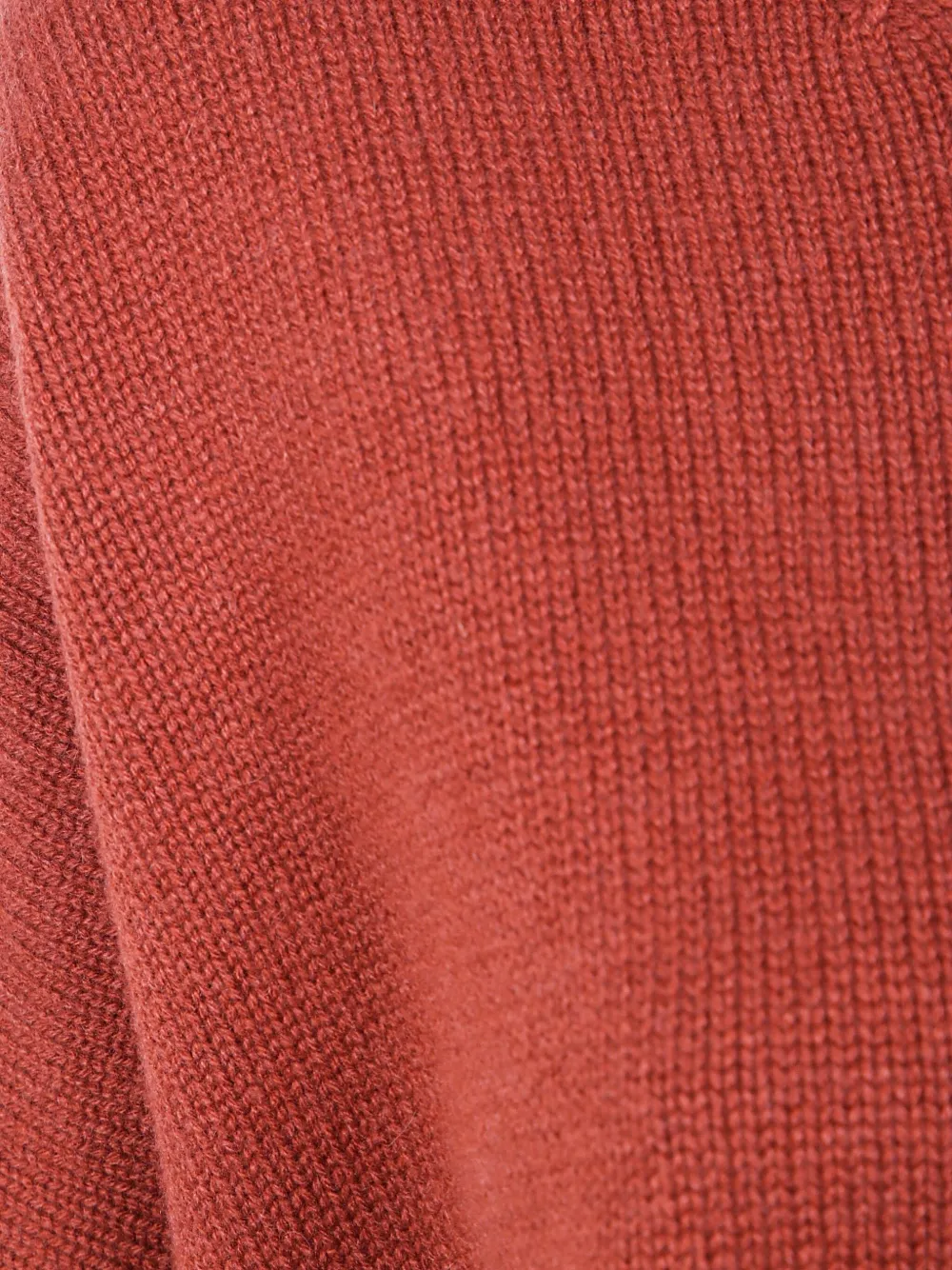 kujten Kasjmier trui met ronde hals Rood