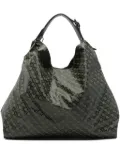 Gherardini monogram-pattern shoulder bag - Green