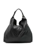 Gherardini monogram-pattern shoulder bag - Grey