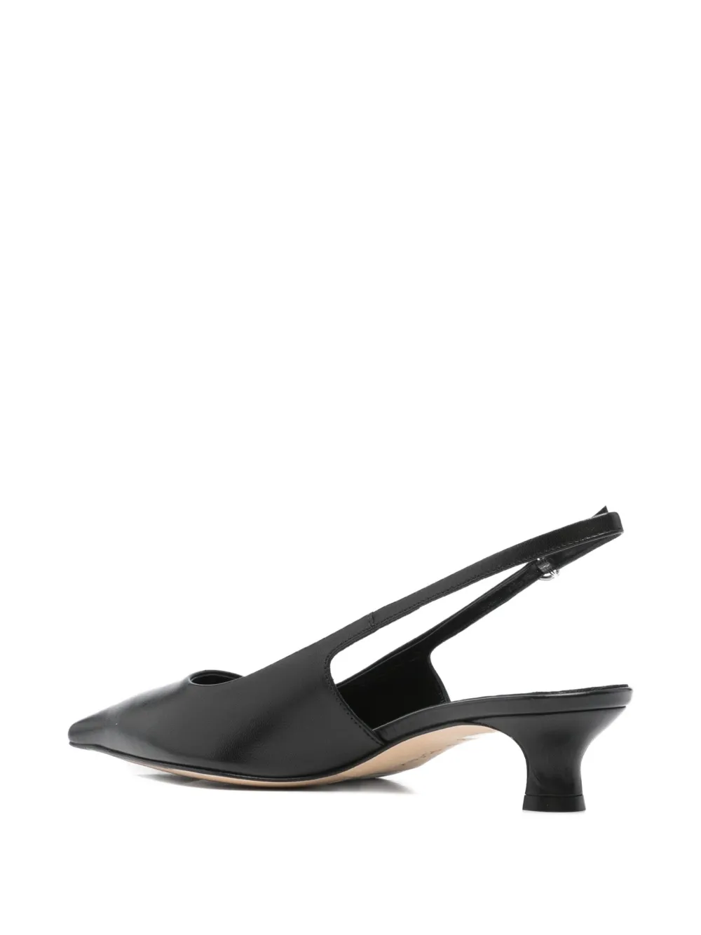 Aeyde 35mm Catrina slingback pointed-toe pumps Black