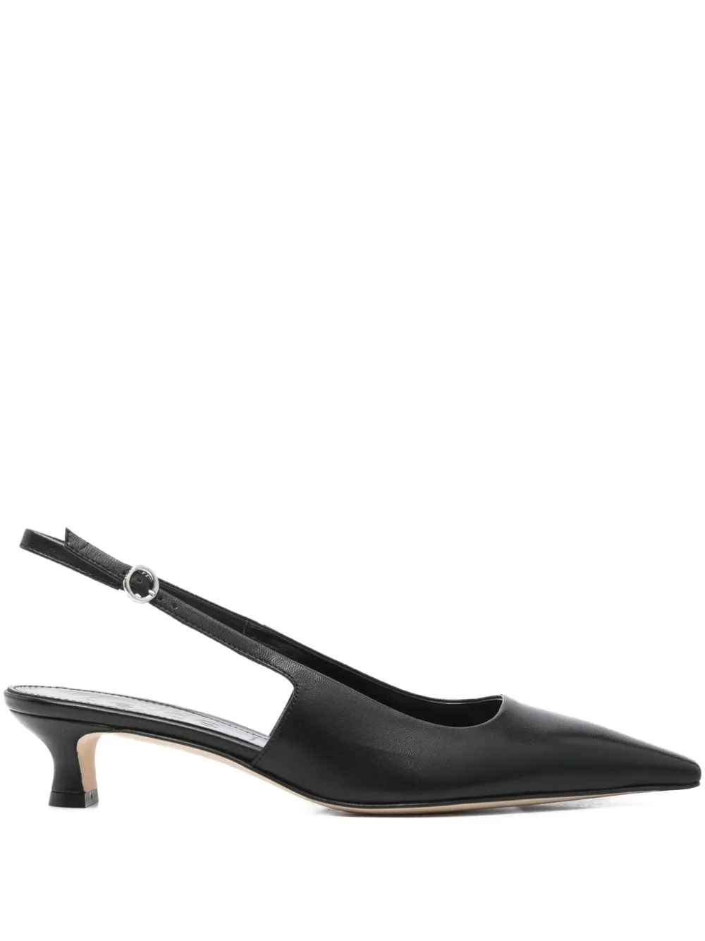Aeyde 35mm Catrina slingback pointed-toe pumps Black