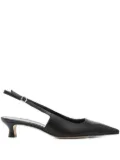 Aeyde 35mm Catrina slingback pointed-toe pumps - Black