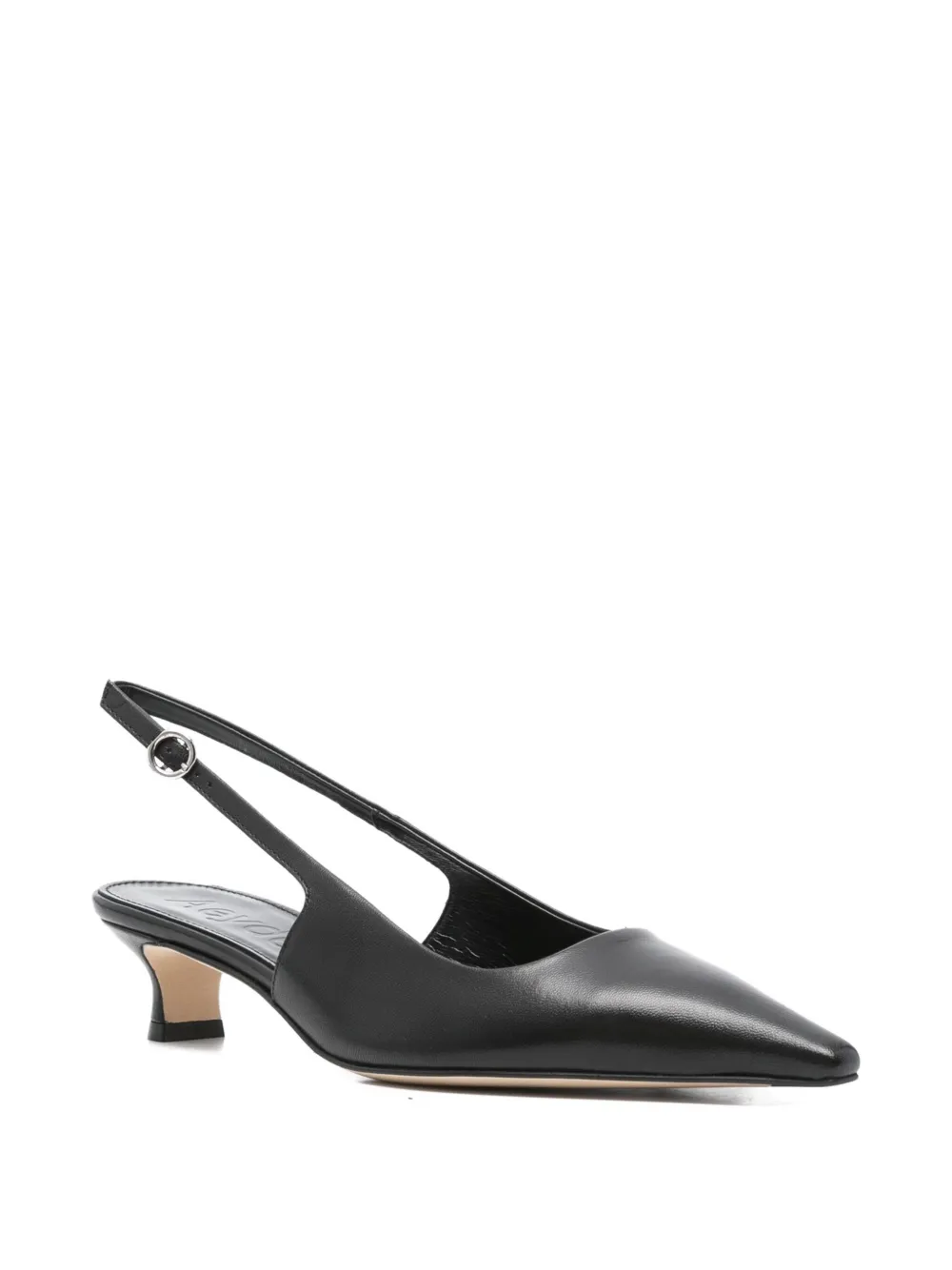 Aeyde 35mm Catrina slingback pointed-toe pumps Black