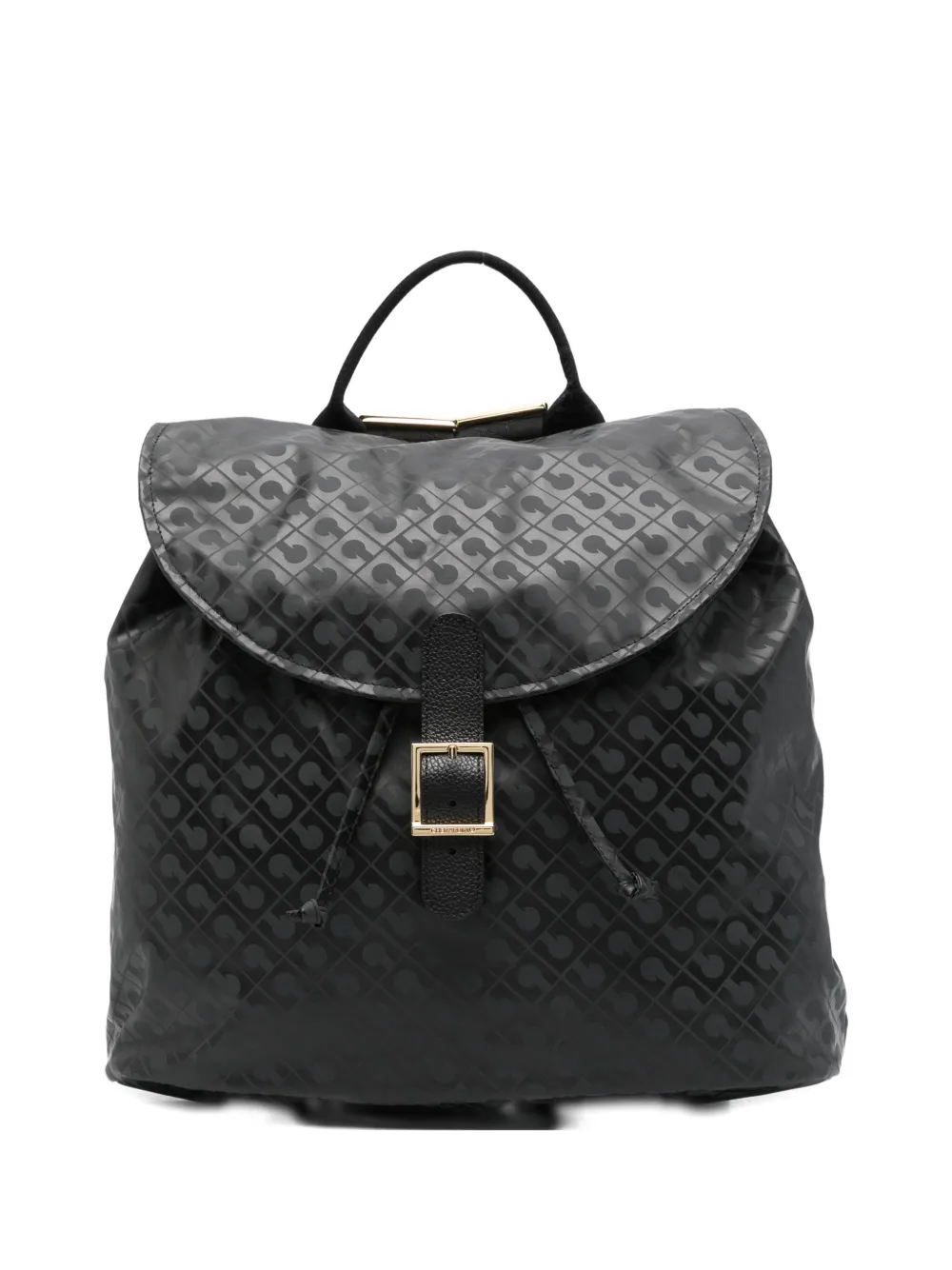 Gherardini Buckle-fastening Logo Backpack In Gray