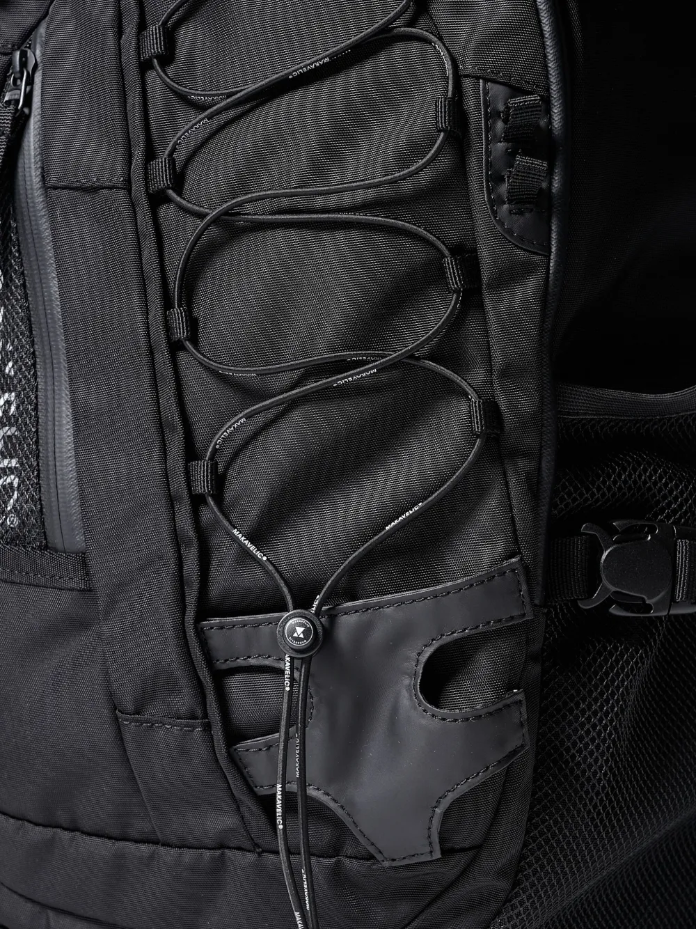 Makavelic Drawstring-fastening Backpack In Black