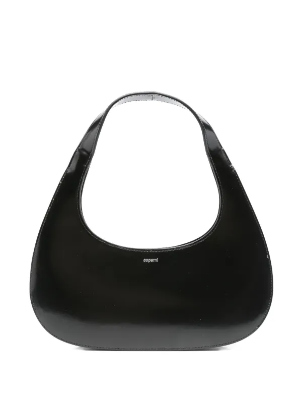 Coperni ブラックレザーショルダーバッグ