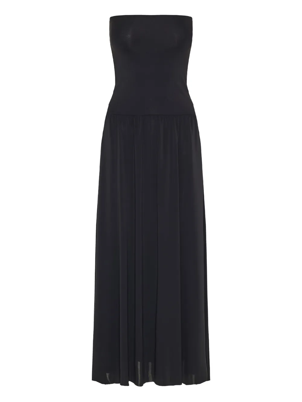 ERES Oda strapless gathered-waist maxi dress | Black | Image 1