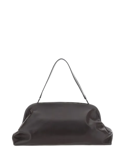 Alberta Ferretti large leather clutch bag