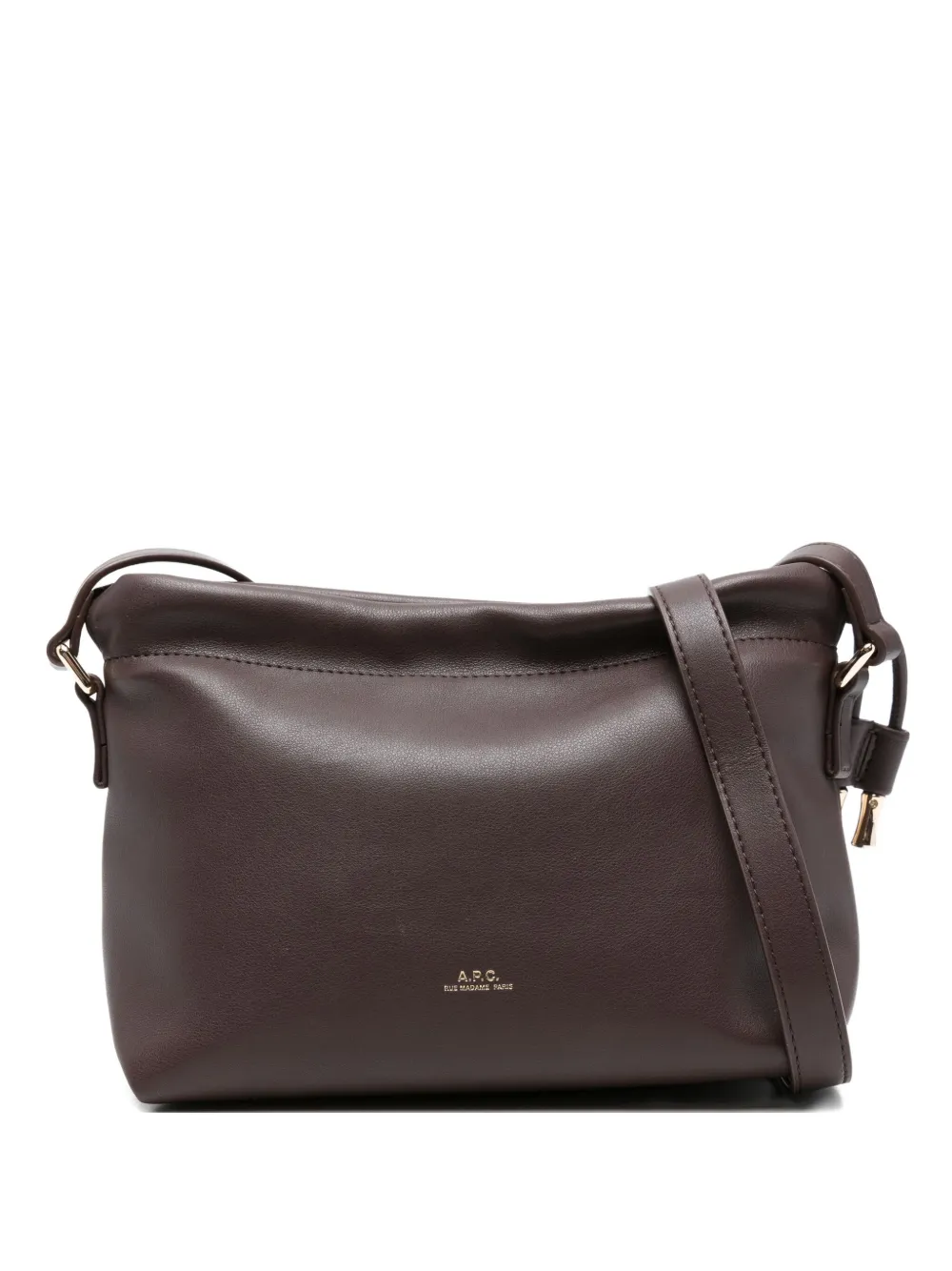 A.P.C. Ninon drawstring cross body bag Bruin