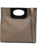 Gherardini patterned tote bag - Brown