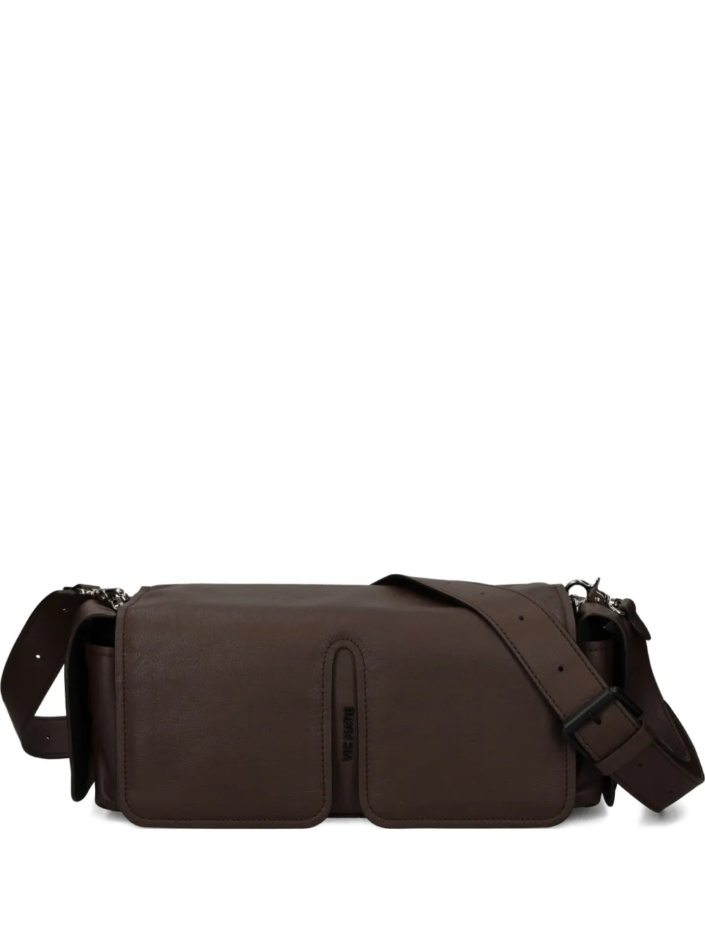 flap leather cross body bag
