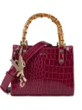 V°73 bamboo-handle cross body bag - Red