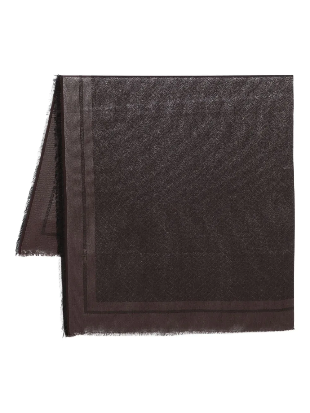 fringed viscose scarf