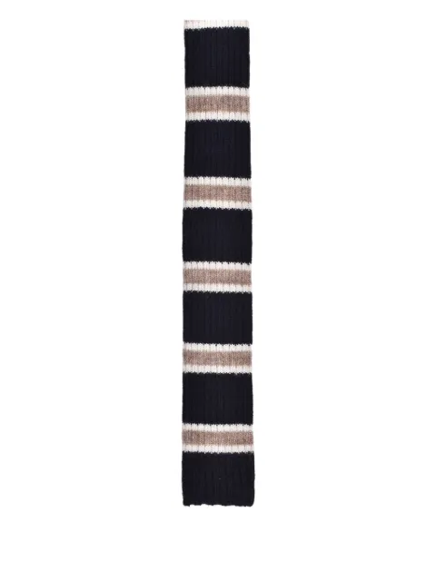 Brunello Cucinelli striped wool tie