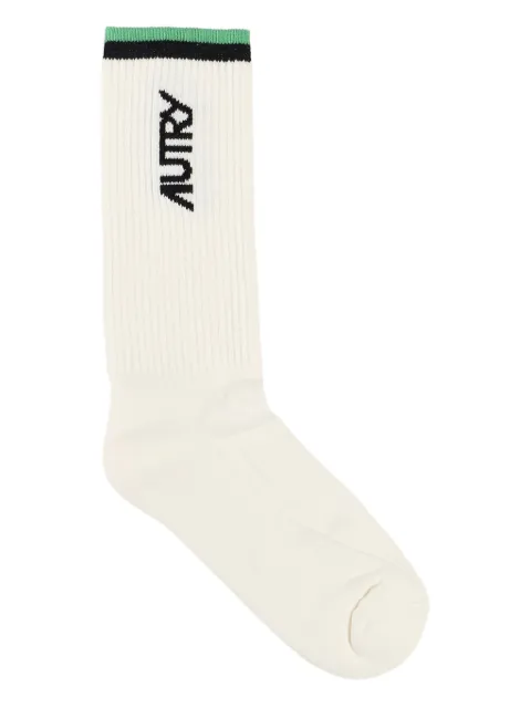 Autry ribbed-cuffs socks