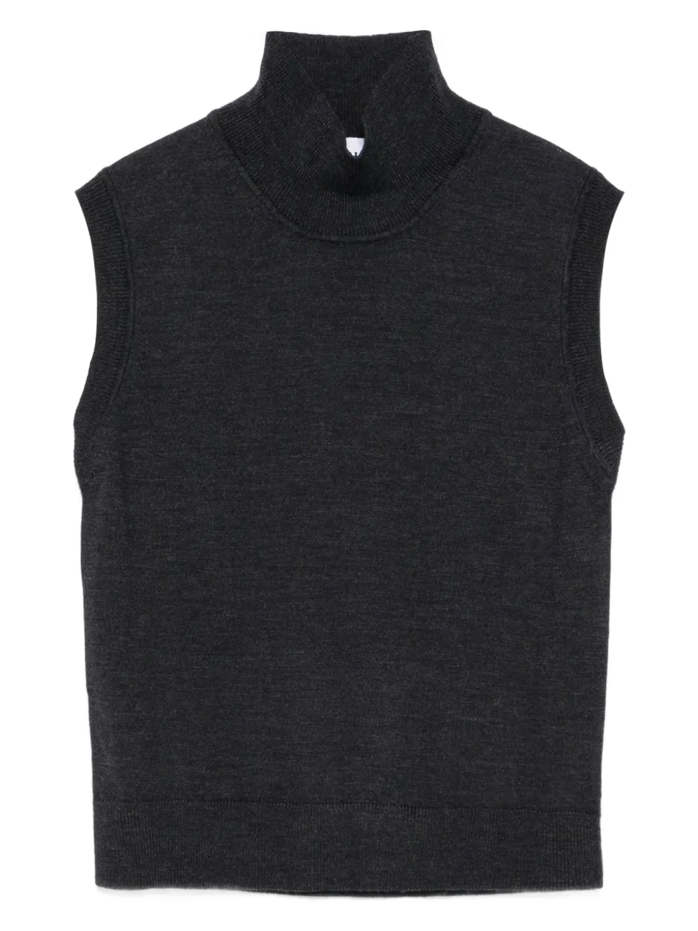 ALPHA STUDIO high-neck sleeveless top | Grey | Image 1