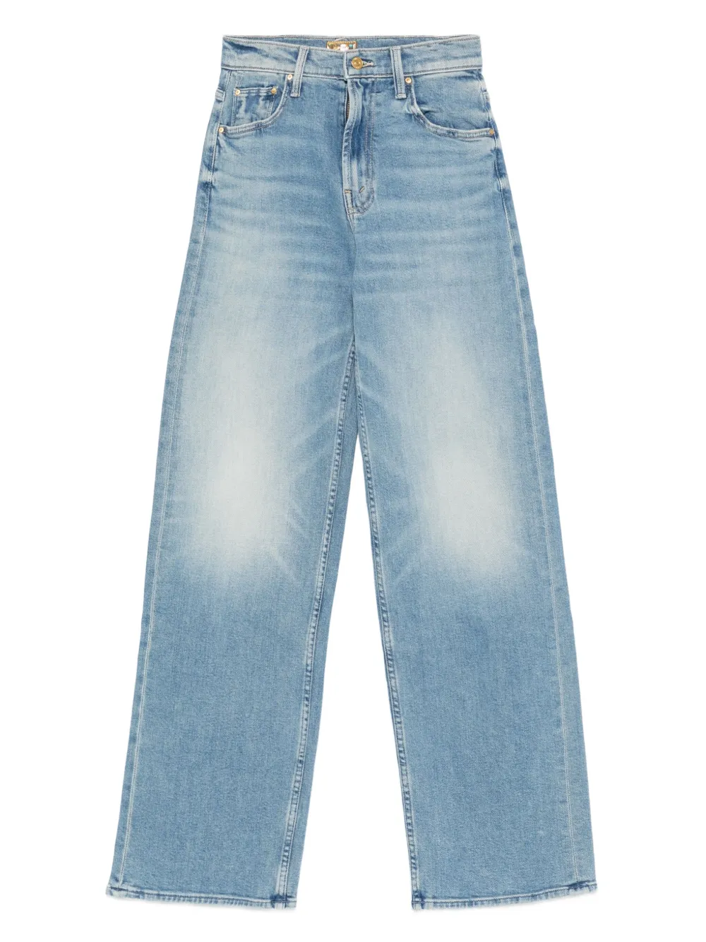 MOTHER The Spinner straight-leg jeans Blauw