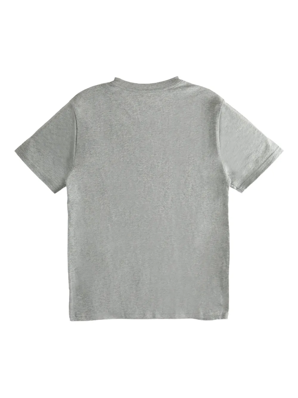 POLO RALPH LAUREN KIDS V-neck short-sleeve T-shirt Grijs