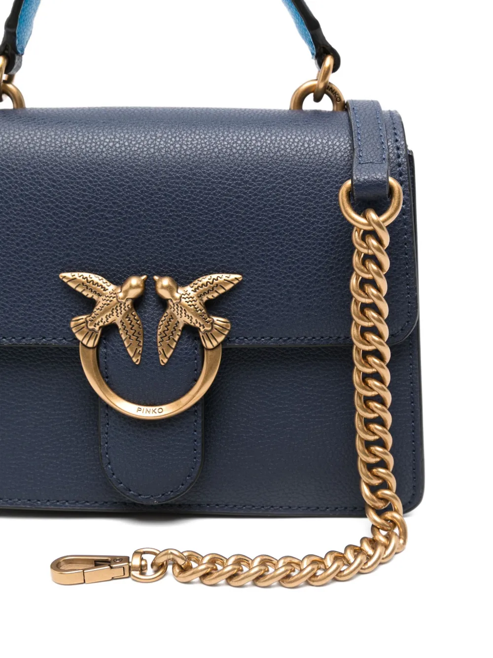 PINKO Kleine verfraaide handtas Blauw