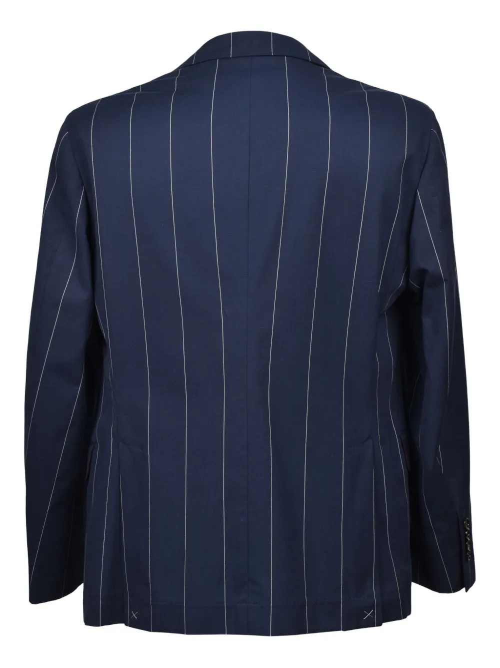 Brunello Cucinelli Blazer met krijtstreep Blauw