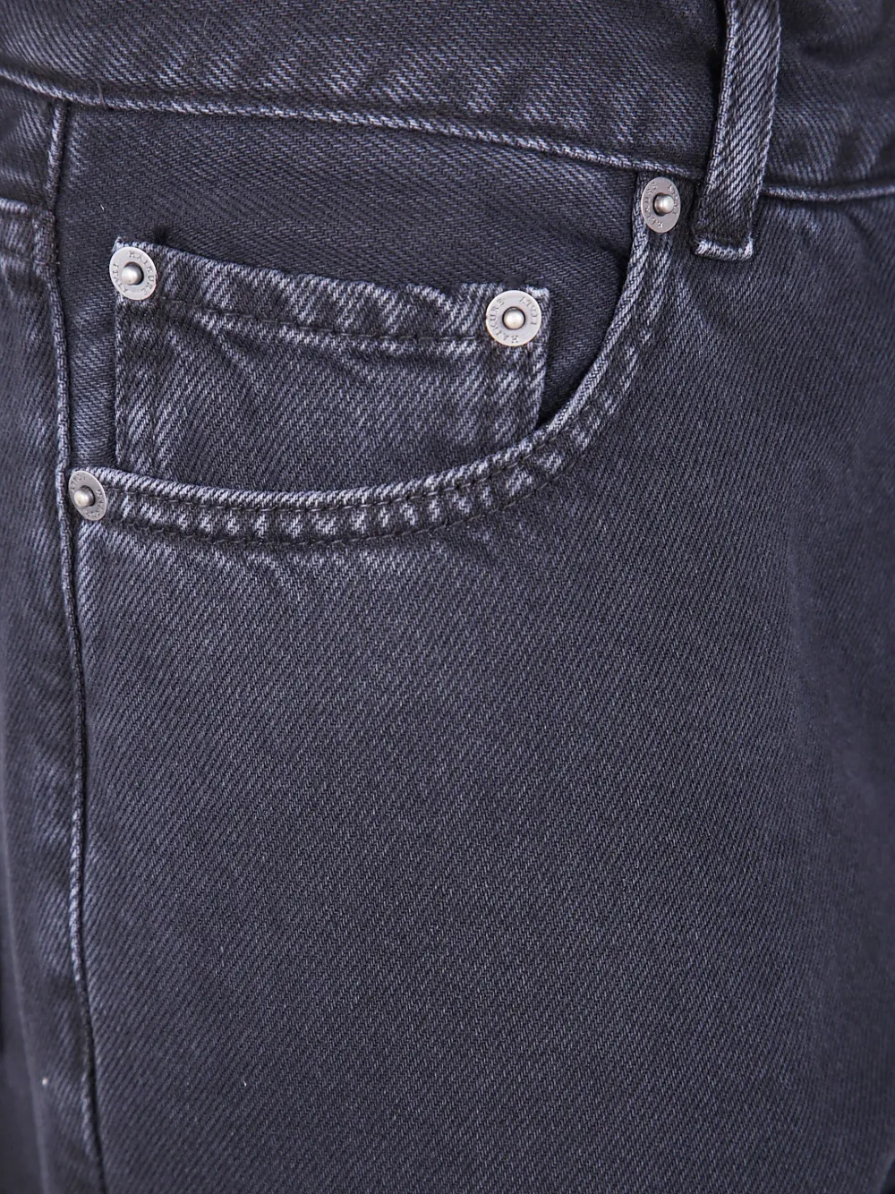 Haikure Jeans van biologisch katoen Zwart