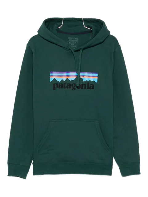 Patagonia logo-print hoodie