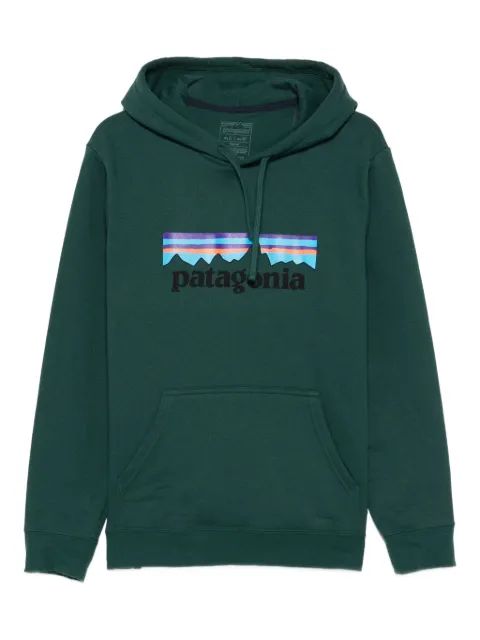 Patagonia logo-print hoodie