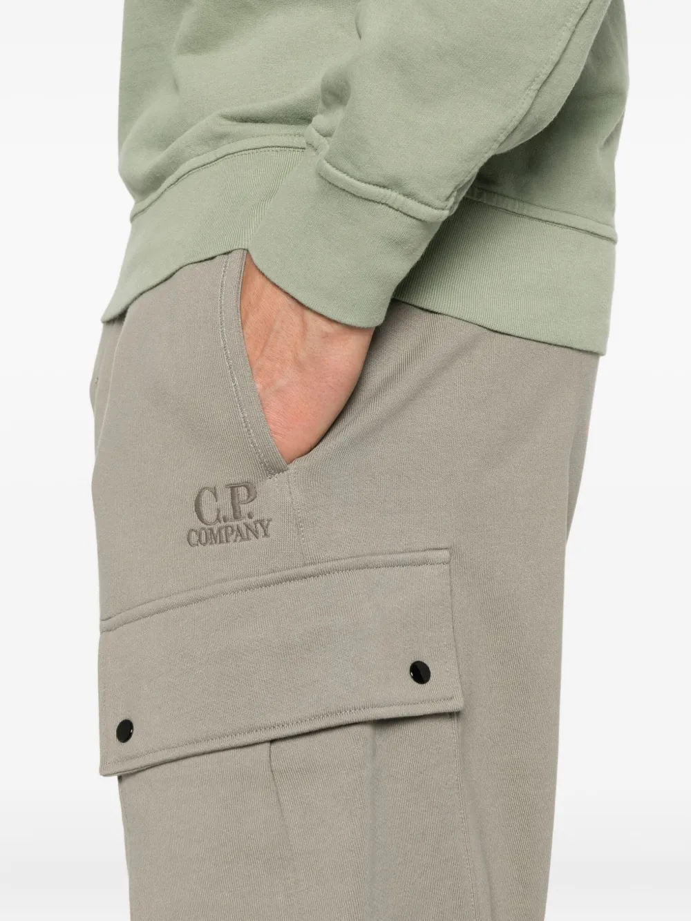 C.P. Company cargo pocket sweatpants Beige