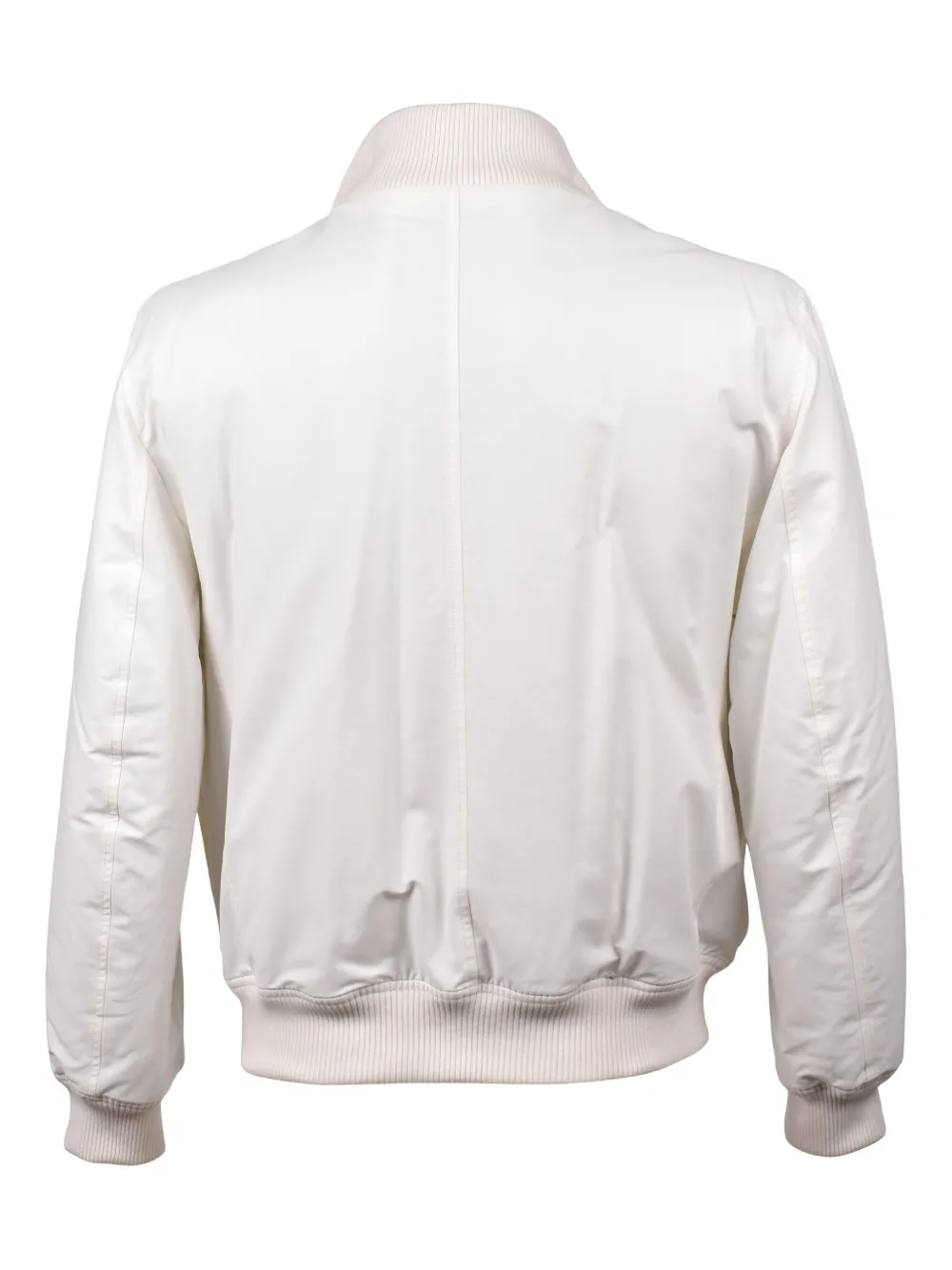 Brunello Cucinelli Jack met klepzak en rits Wit