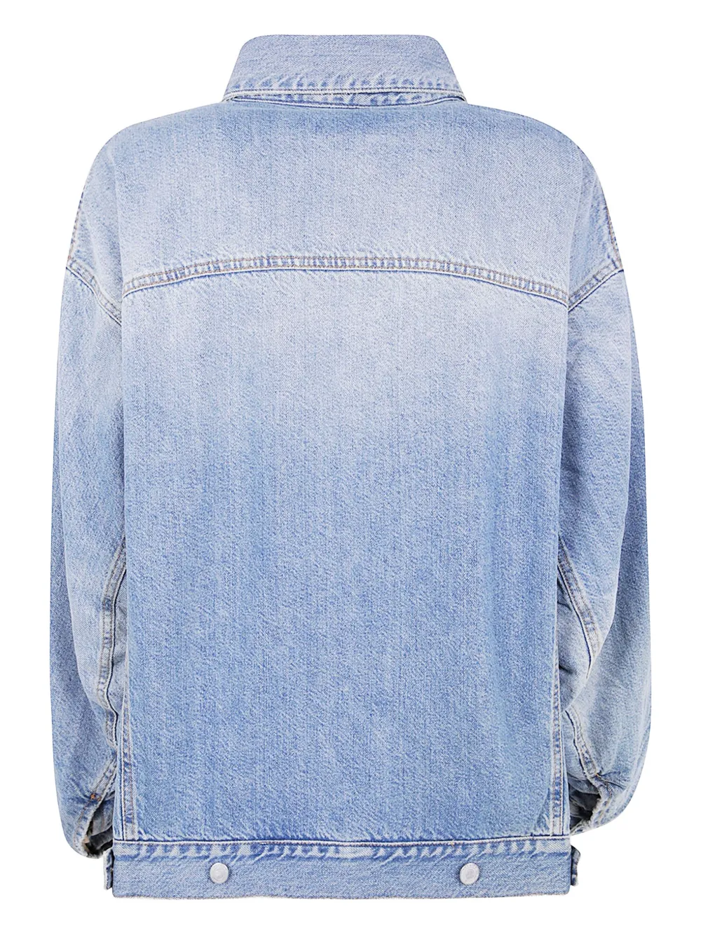 Haikure Spijkerjack met knopen Blauw