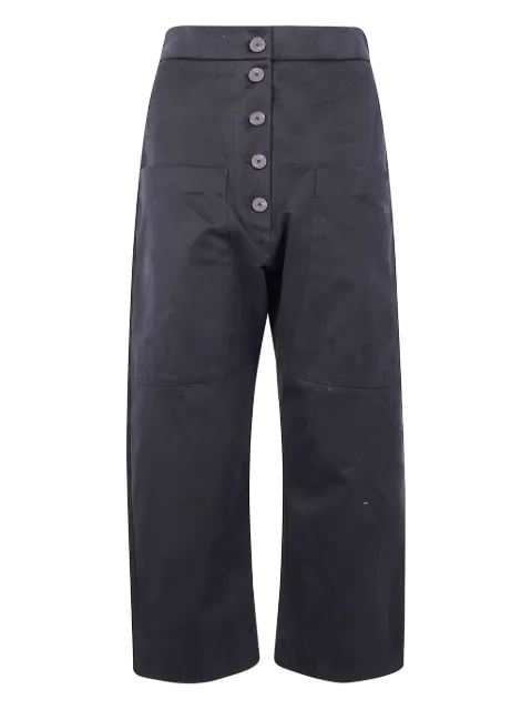Studio Nicholson Brinson button-front patch-pocket trousers