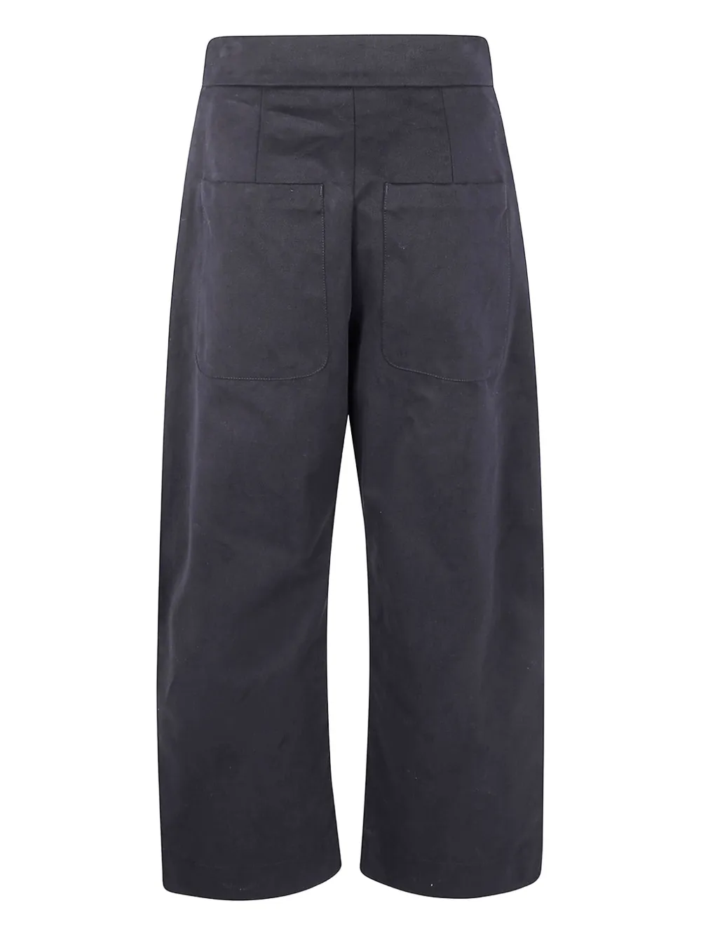 Studio Nicholson Brinson button-front patch-pocket trousers - Zwart