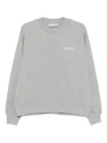 The Attico crew-neck cotton sweatshirt - Grey