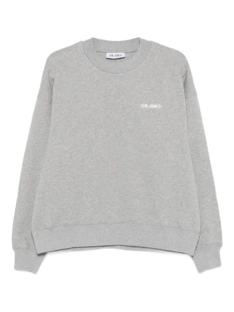 The Attico crew-neck cotton sweatshirt
