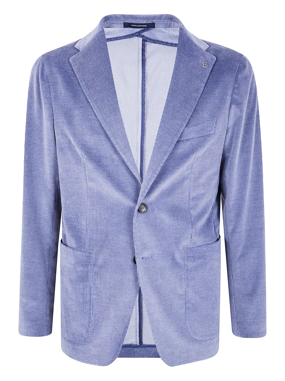 Tagliatore Blazer met enkele rij knopen Blauw