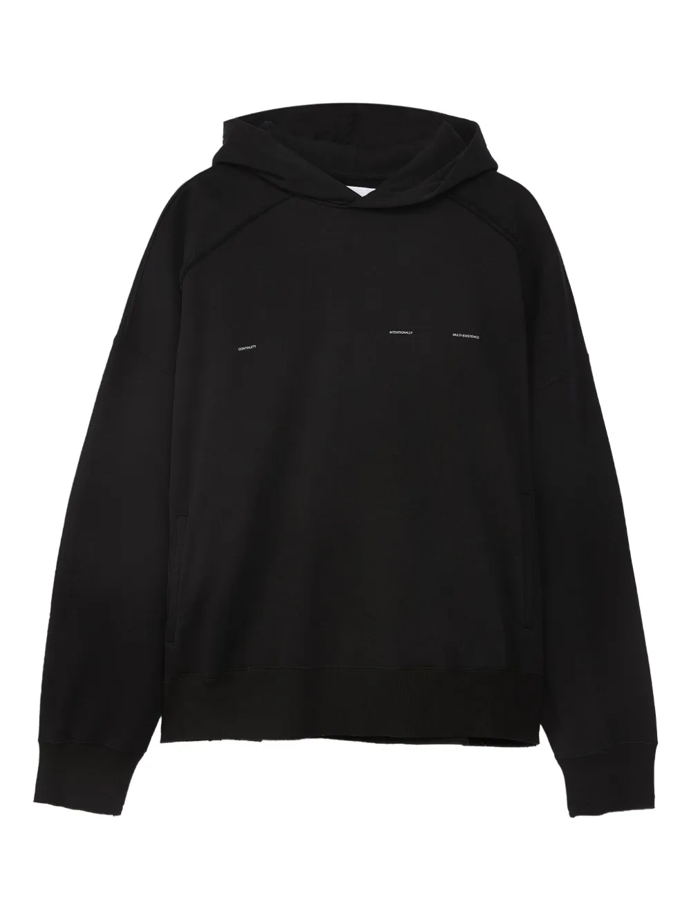 C2h4 Proverbs 连帽衫 | 黑色 | Image 1