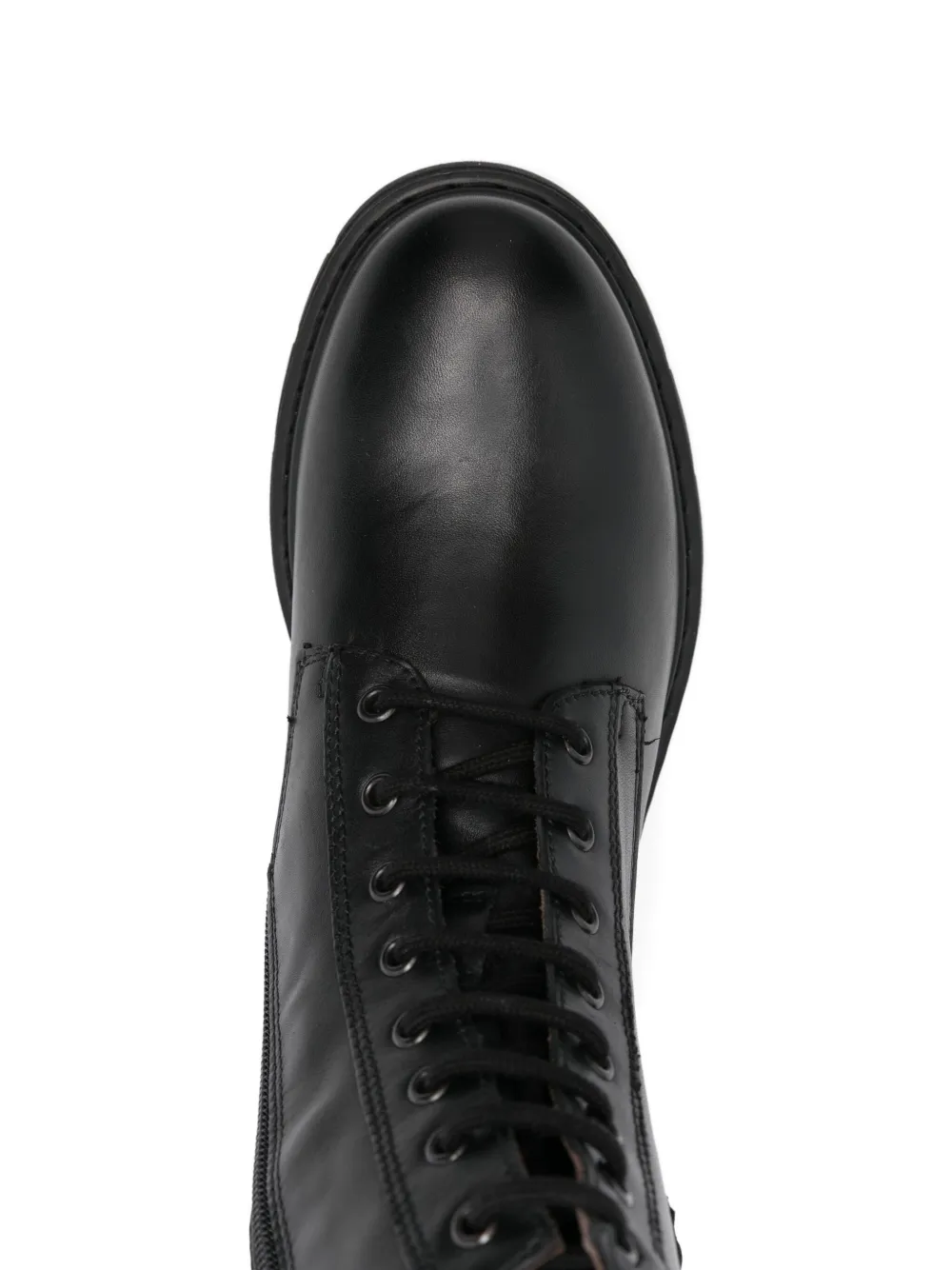 NERO GIARDINI stud-embellishment leather boots Black