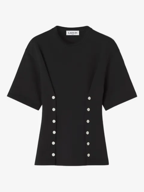 Lanvin haut en maille à boutons décoratifs