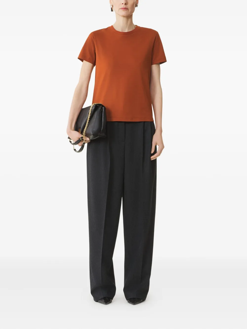 Lanvin Pantalon met gespsluiting - Zwart
