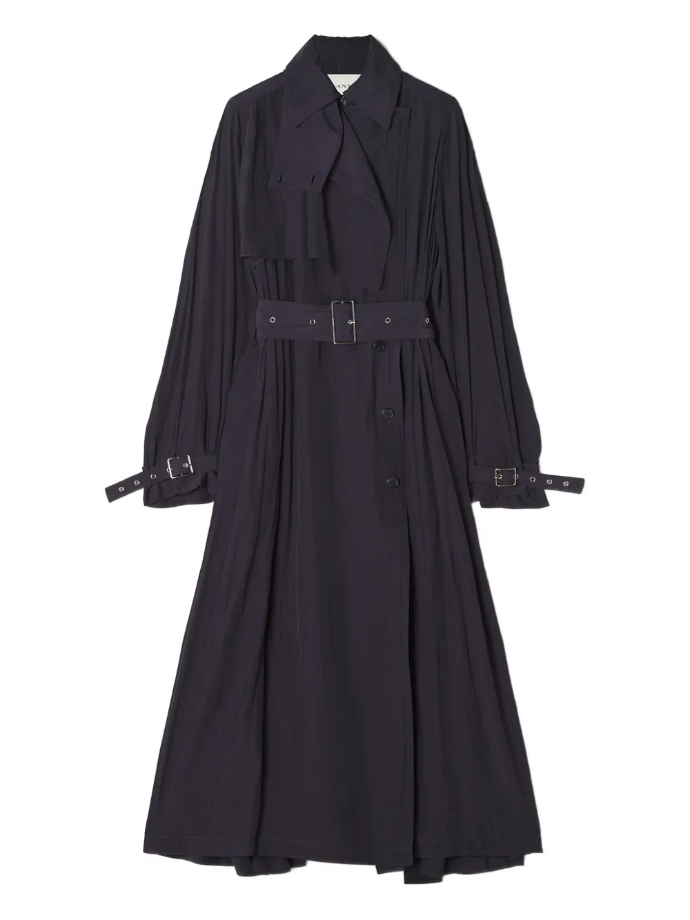 Lanvin Trench con cintura - Nero